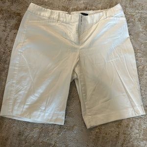 The Limited white shorts